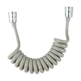 Desiumite Teleskop-Bidet-Schlauch mit Kupfermutter für Damen-Waschsprüher, Feder-Brauseschlauch...