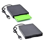 Lurrose Externer USB Diskettenlaufwerk für Laptops Tragbarer Floppy Disk Treiber mit Hoher...