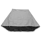 FUTUREORYY Schlauchaufroller Abdeckung Außen 210d Silber 66x63x88cm Wetterfeste...