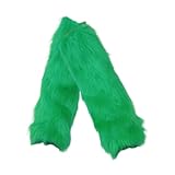 REITINGE Frauen Mädchen Japanische Plüsch Wärmer Ästhetische Punk Fuzzy Verdickte Boot...