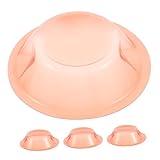 Tofficu 4 STÜCKE Rauchmelder abdeckungen aus Kunststoff Schutzhauben zur Vermeidung von Fehlalarmen...