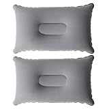 BRTNUP 2 Stück Aufblasbares Kissen, 43 X 27 cm Ultraleichte Kompakte Tragbare Strand Kissen,...