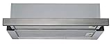 PKM UBH6002-2H Unterbauhaube | Dunstabzugshaube | Silber Design | 60cm Breite | Abluft | Umluft |...