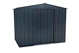 Duramax TOP 8 x 6 (4.37 m²) Metall gerätehaus, hergestellt aus verzinktem Stahl, verstärkte...