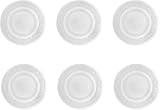 Riya Glasteller Teller Servierteller Kuchenteller Dessertteller Glas Platte (6 Kleine)
