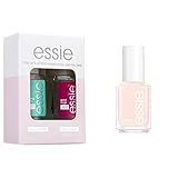 Bundle aus essie Routine Set (Unterlack strong start, Überlack good to go) + essie Nagellack für...