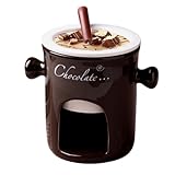 Zunetsutock Fonduetasse - Hitzebeständiger Fonduetopf, kleine Größe, leicht zu reinigen,...