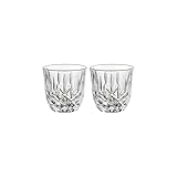 Nachtmann, 2-teiliges Espresso Set, Esspresso-Gläser/Doppio-Gläser, Kristallglas, 90 ml, Noblesse...