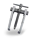 KATSU Zweibacken Zahnradlager Abzieher 3' 75mm, Spezielle Dünne Klauen Kohlenstoffstahl 2 Arme...
