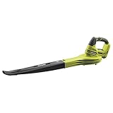 RYOBI 18 V ONE+ Akku-Laubgebläse OBL1820S (Luftgeschwindigkeit 245 km/h, Luftmenge 2,6 m³/min,...