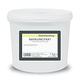 Natriumcitrat 1kg Pulver - E331 Trinatriumcitrat - Lebensmittelqualität