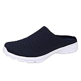Slip On Clogs Damen, Orthopädische Hausschuhe Damen Mesh Bequem Sneakers Winter Sandalen Leichte...