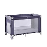 NICEME Tragbares Baby-Laufgitter mit Eingangsbereich – Kleinkindbett, faltbares Reise-Babybett mit...