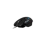 Logitech G502 HERO High-Performance Gaming-Maus mit HERO 25K DPI optischem Sensor, RGB-Beleuchtung,...