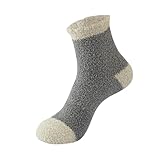 tacniseyw Flauschige Damensocken, weich, gemütlich, atmungsaktiv, flauschig, dick, thermisch,...