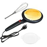 Elektrischer Crêpes-Maker – Automatische Crêpes-Pfannkuchen-Pfannkuchen-Pfannkuchenpfanne mit...