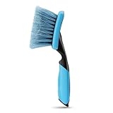 Amazon Basics Felgenbürste für Autopflege, sicher für Autos, LKWs, Wohnmobile, ergonomischer...