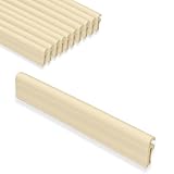 FORTENA Klemmschienen für Sichtschutzstreifen Befestigung Sichtschutzstreifen PP Clips Beige...