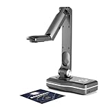 MKHFP V500 Dokumentenbuch-Kamerascanner, automatischer USB-Anschluss, &Play, 8 Megapixel HD...