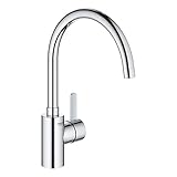 GROHE Eurosmart Cosmopolitan, Küchenarmatur (Wasserhahn für die Küche, 150° Schwenkbereich,...