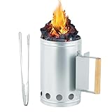 Anluomania Grillkohleanzünder, Anzündkamin, Grillanzünder, Edelstahl Grillstarter,...