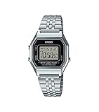 Casio DamenArmbanduhr Digital Quarz Edelstahl LA680WEA-1EF
