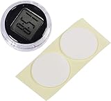 LNYMZD 1Pc Digitaluhr selbstklebend - wasserdichte Digitale Auto-Motorrad-Uhren - Auto-Digitaluhr...