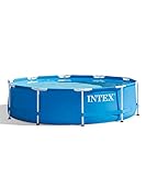 Intex Metal Frame Pool - Aufstellpool - Blau - Ø 305 x 76 cm