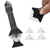 Silikonentferner Werkzeug Set,für Silikon Bad Tool Entferner,Werkzeug set Abzieher,Auswechselbar...