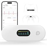 CheckMe ER2-S EKG für Zuhause Tragbares EKG-Gerät mit präzisem Brustgurt (30 Sek. bis 15 Min....