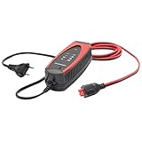 ProCharger 1.000 Batterieladegerät Motorrad & Auto, Intelligentes Ladegerät, 6-12V 1A, Diagnose- &...