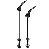 WOLMIK 2 Stück Fahrrad Schnellspanner Fahrrad Vorder und Hinterrad Schnellspanner Quick Release...