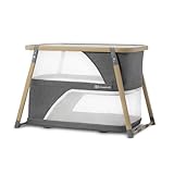 Kinderkraft Kinderreisebett 4 in 1 SOFI, Babybetten, Kinderbett, Baby Zustellbett, Reisebett mit...