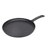 MJWDP 26cm verdicktes Gusseisen Antihaft-Bratpfanne Schichtkuchen Kuchen Pfannkuchen Crêpe Maker...