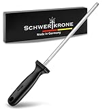 Schwertkrone Wetzstahl für Profis Made in Germany aus Solingen 34cm Chrom Vanadium