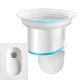 WC-Geruchsverhinderer – geruchshemmender Bodenablaufstopfen | WC-Geruchsblocker | Badezimmer...