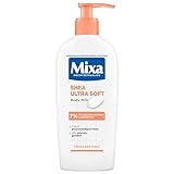 Mixa Shea Body Lotion, mit Sheabutter und pflanzlichem Glycerin, intensiv nährende Körpermilch,...