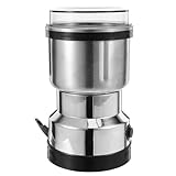 IMIKEYA Kleine Elektrische Getreidemühle Edelstahl Hochgeschwindigkeits-küchenmühle Leise für...