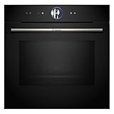 Bosch HMG776NB1, Serie 8 smarter Einbau-Backofen mit Mikrowellenfunktion, 60 x 60 cm, Schwarz, Made...
