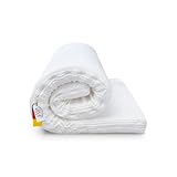 FMP Matratzenmanufaktur, viscoelastische Comfort Matratzenauflage 8cm hoch, orthopädischer Visco...