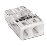 WAGO Verbindungsklemmen 2273-202 | 2 Leiter, bis 2,5 mm², 100 Stück, COMPACT Verbindungsklemme...