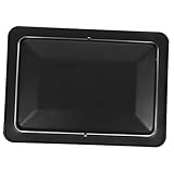 TOYANDONA Edelstahl Abfalleimer Deckel Eingebauter Klappdeckel für Arbeitsplatte Küche und Bad...