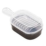 2-Wege-Reibe aus Aluminium mit Untertasse, leichtes Modell, hergestellt in Japan für reibungslose...