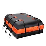 LzDQF Auto-Dachtasche,Dachgepäck-Tragetaschen wasserdicht für BMW X7 G07 2018-2023.,C-Orange with...