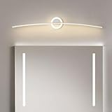 Chao Zan LED Spiegelleuchte Modern, 3 Lichtfarben 3000k/4000k/6000k, Wandleuchte Wandmontage, für...