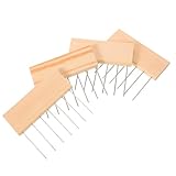 ORFOFE 4 Stück Wassermalwerkzeug-Set Maltexturwerkzeuge Strukturierende Kammfarbe...