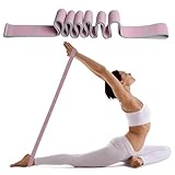 Yogagurte mit 8 Schlaufen zum Dehnen, hochelastische Stretchbänder, Flexibilitätstraining,...