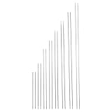 HEEPDD 16 Stücke Zusammenklappbar Big Eye Perlennadeln Set 8 Größen Mittlerer Öffnen...