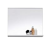 trendteam smart living Badezimmer Wandspiegel Mezzo, 60 x 50 x 10 cm in Weiß mit Ablage