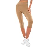 Generisch Kurze Sporthose Damen Eng Einfarbige, modische, lässige, sportliche Yoga-Hose mit...